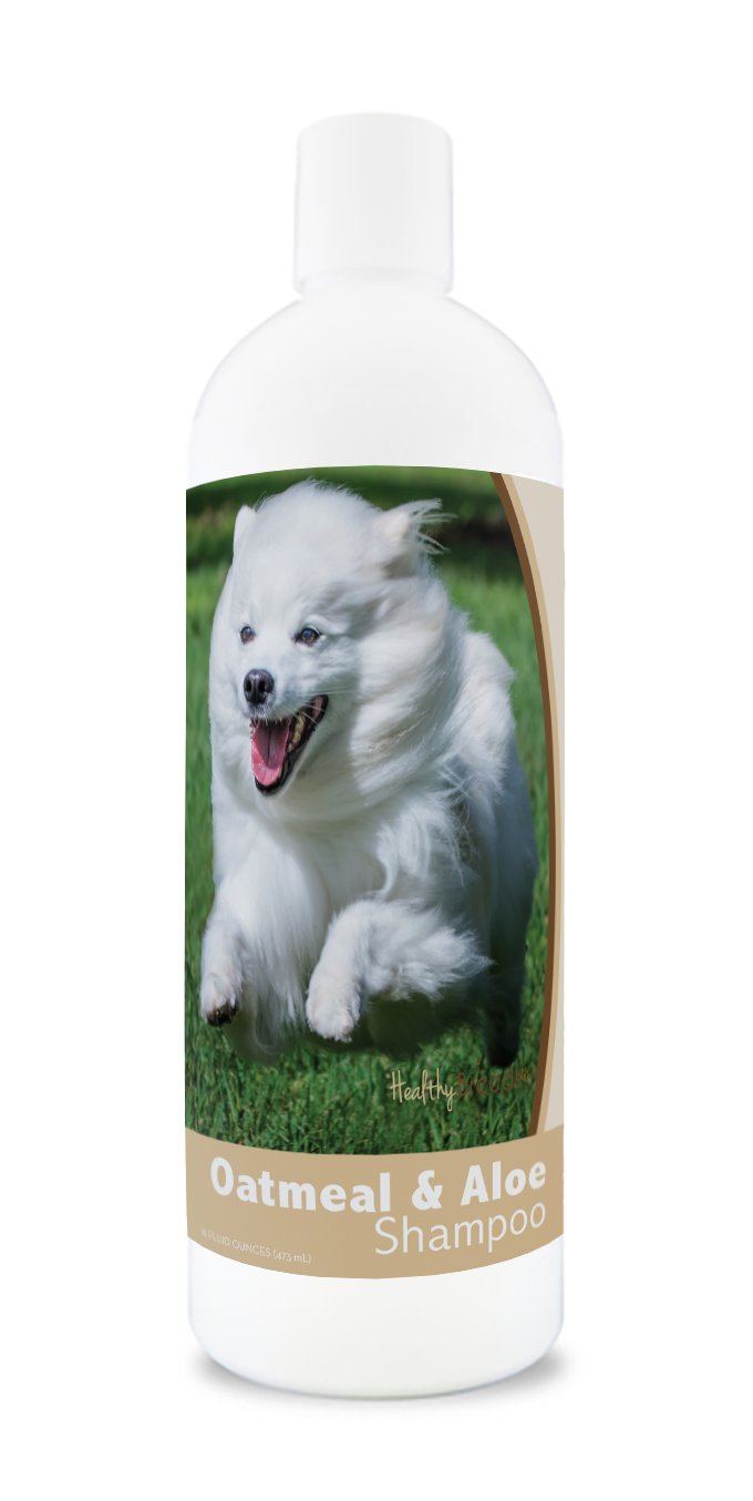 Healthy Breeds American Eskimo Dog Oatmeal Shampoo With Aloe 16 Oz