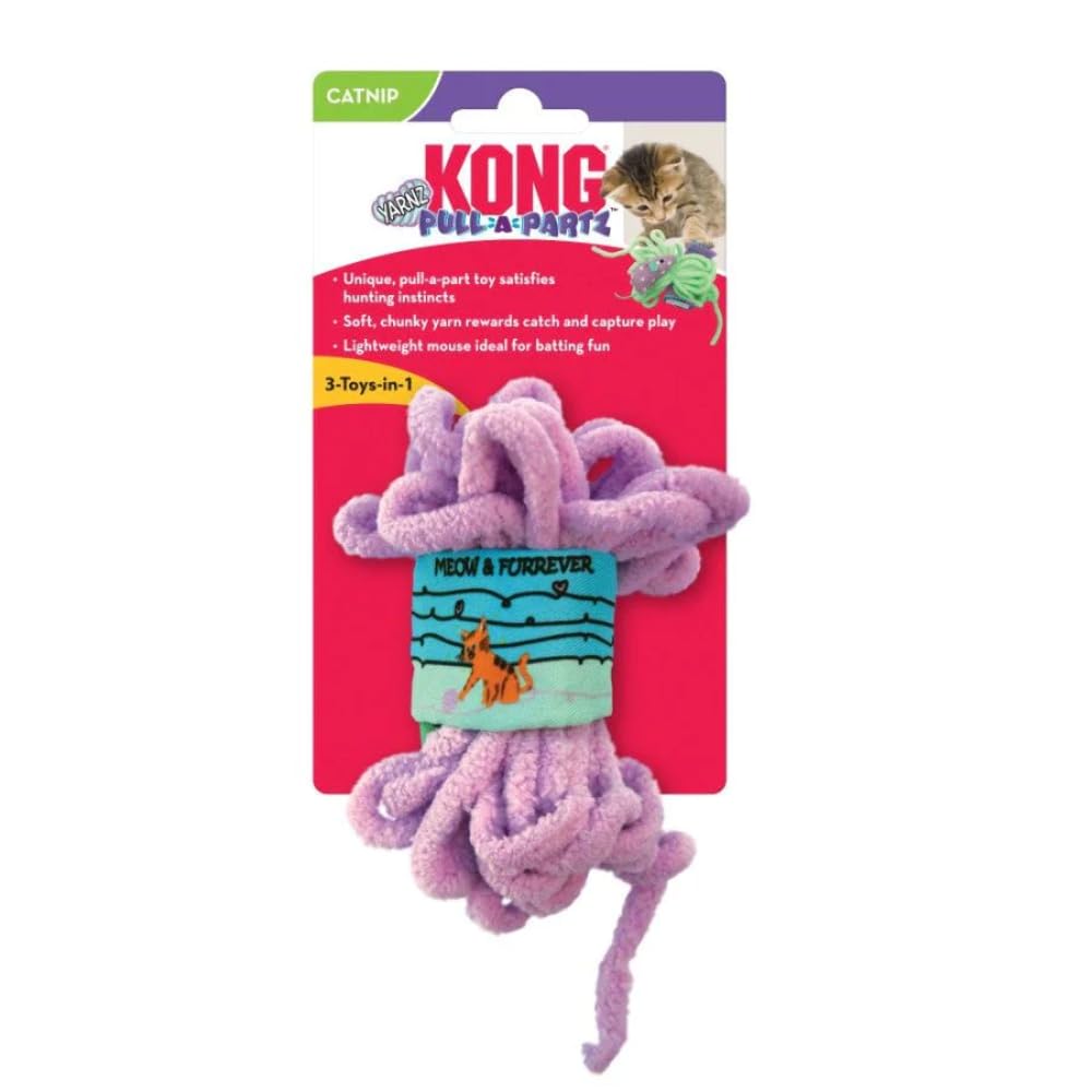 Kong Company 38745931: Pull-A-Partz Yarnz Cat Toy