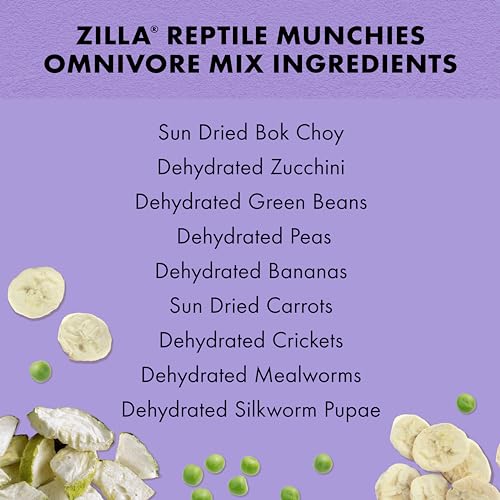 ZIL 4OZ REPTILE MUNCH OMNI FOOD