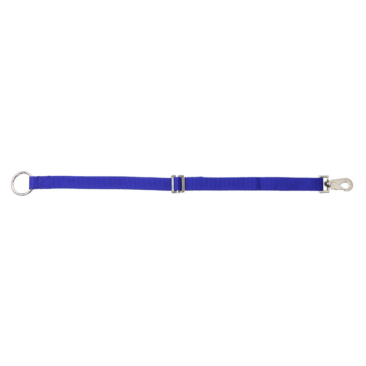 Heavy Duty Adjustable Horse Water Bucket Straps Hangers By Derby (Royal Blue)