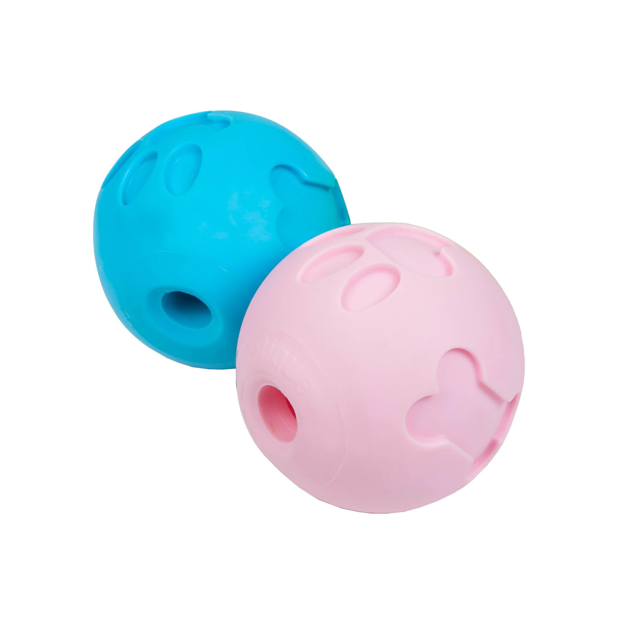 Petique Pink Paw Me! Treat Ball Dispenser And Dog Toy: Engaging Design, Squishy Texture, Easy Rolling, Interactive Play, Keeps P