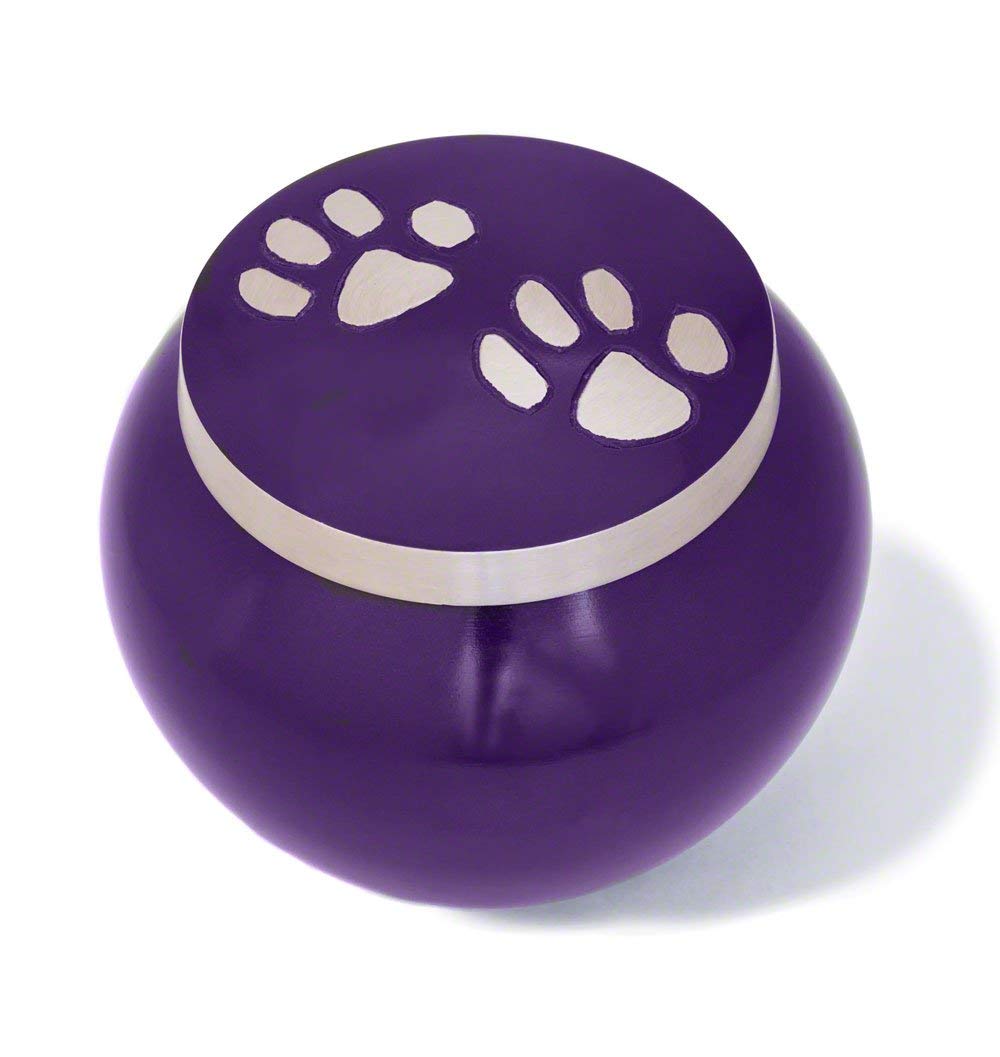 Best Friend Services Pet Urn - Memorial Cremation Pet Urns For Dog And Cat Ashes, Hand Carved Mia Series Urn For Pets Up To 25 L