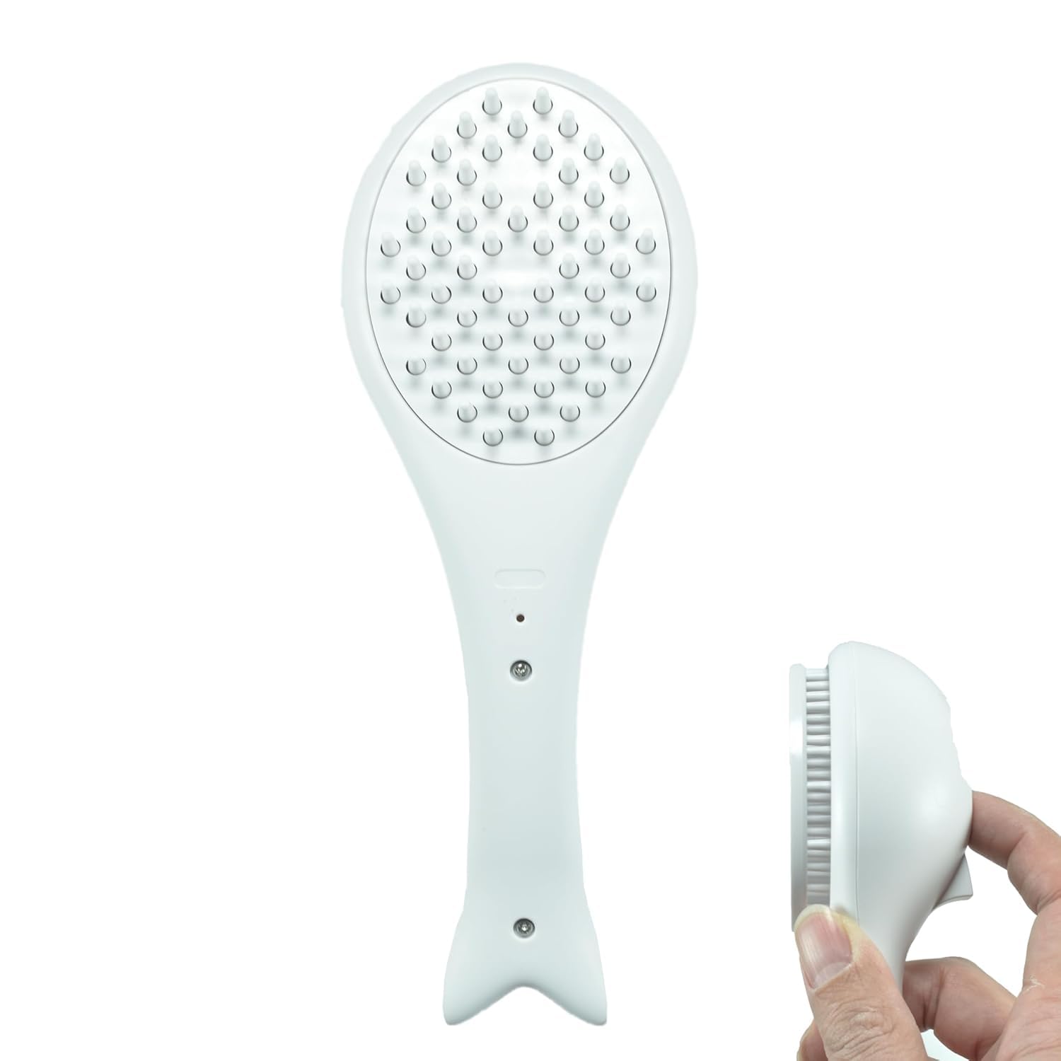 Maeelou Puppy Brush, Self-Cleaning Dog Brush For Small Dogs - Grooming Tool For Yorkies, Shih Tzus, Maltipoos & More With One-Bu