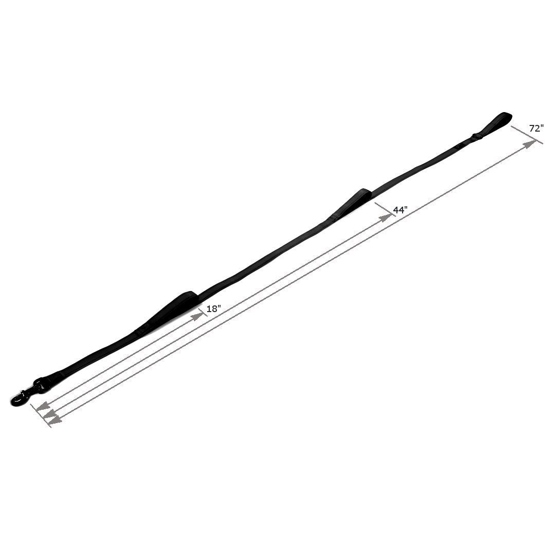 Max and Neo Triple Handle Reflective Dog Leash - 6ft Teal, We Donate a Leash for Every Leash Sold