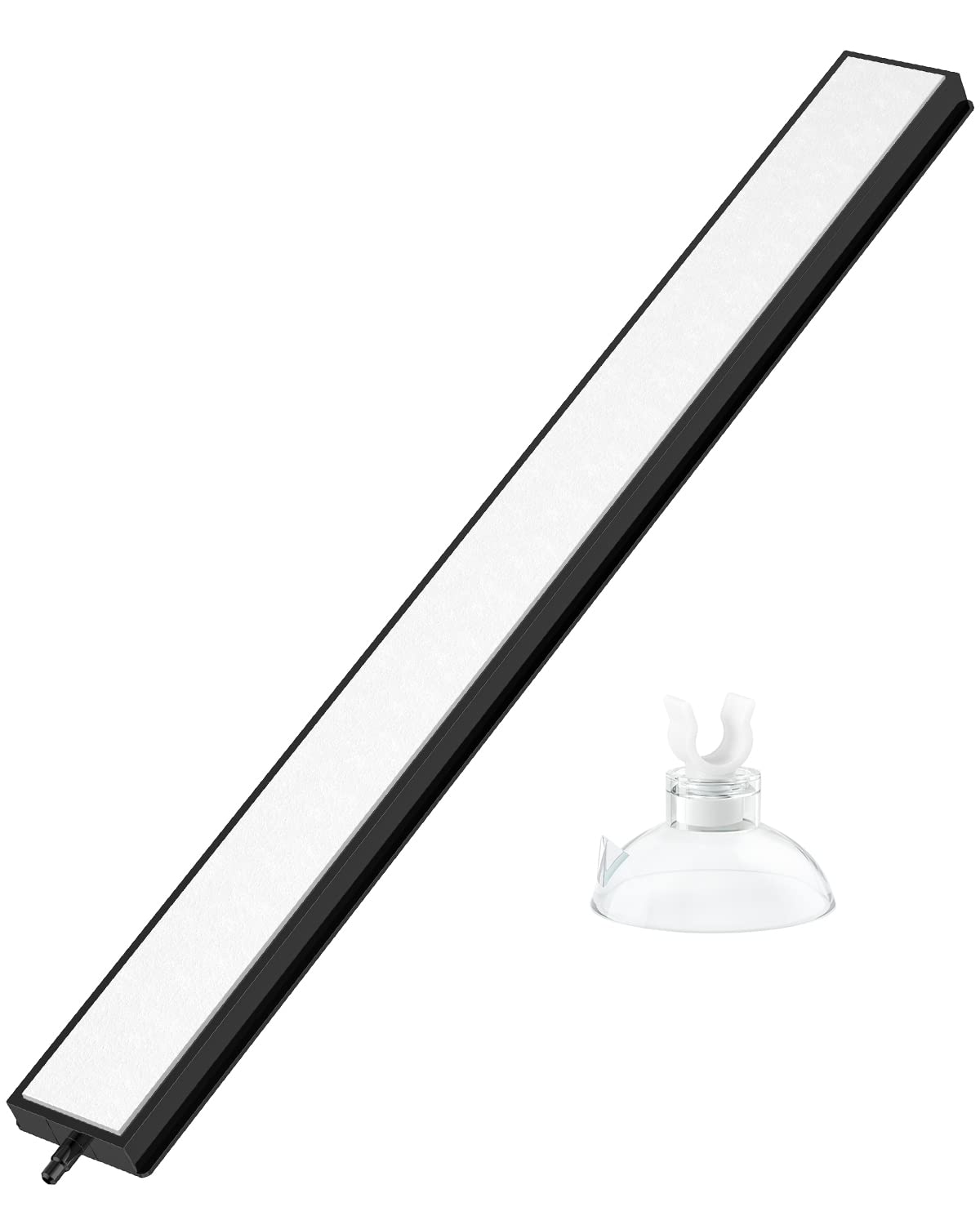 Pawfly Aquarium 12 Inch Air Stone Bar Bubble Diffuser Release Tool with Suction Cup Clip Accessory for Air Pumps DWC Systems Fis