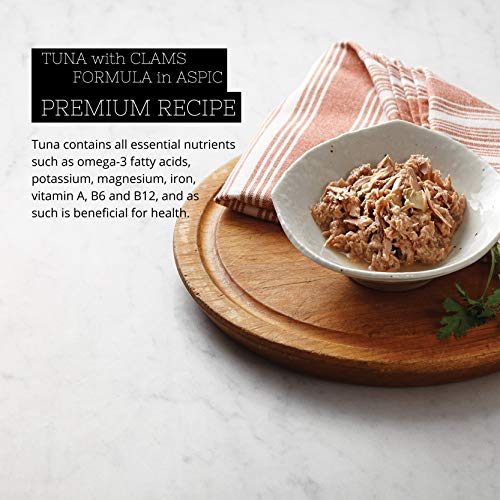 Fussie Cat Premium Tuna & Clams Grain-Free Wet Cat Food, 2.82oz, Case of 24