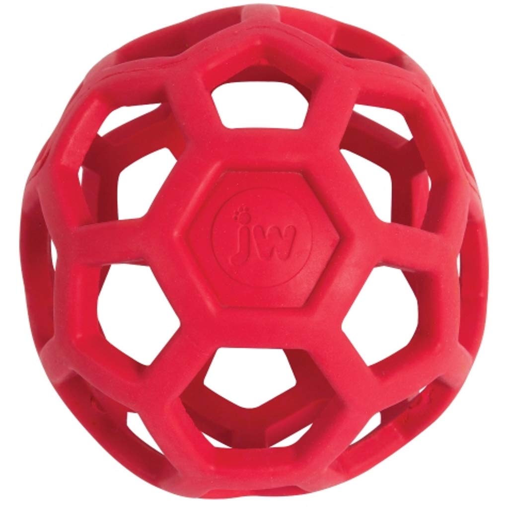 JW Pet Company Ho-Lee Roller Dog Toy - Mini 2 Inch - Assorted Colors - Pack of 1