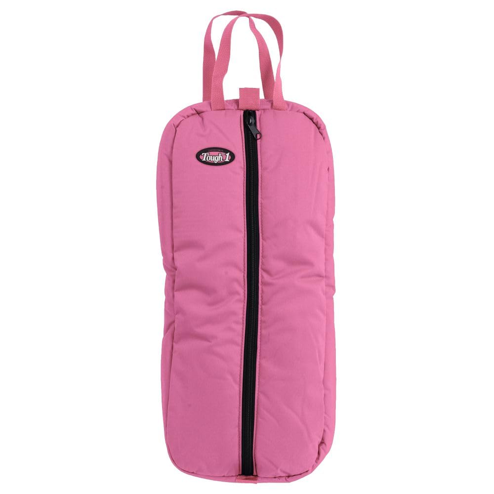 Tough 1 Heavy Denier Nylon Bridle/Halter Bag, Pink