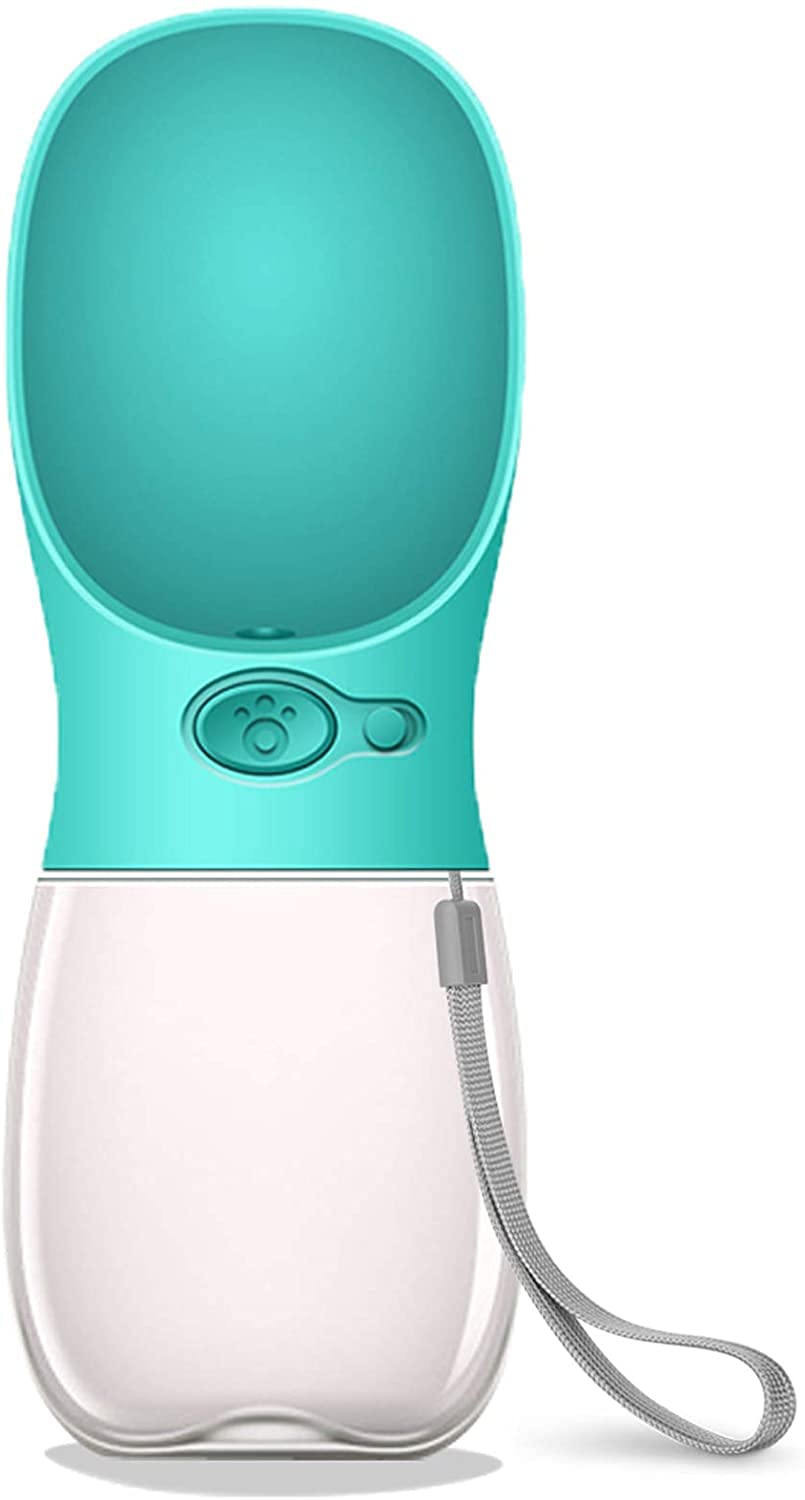 Renesmee Large Dog Water Bottle For Walking Or Outdoor Travel With Bowl Dispenser, Antibacterial Portable Leak Proof Pet Travel
