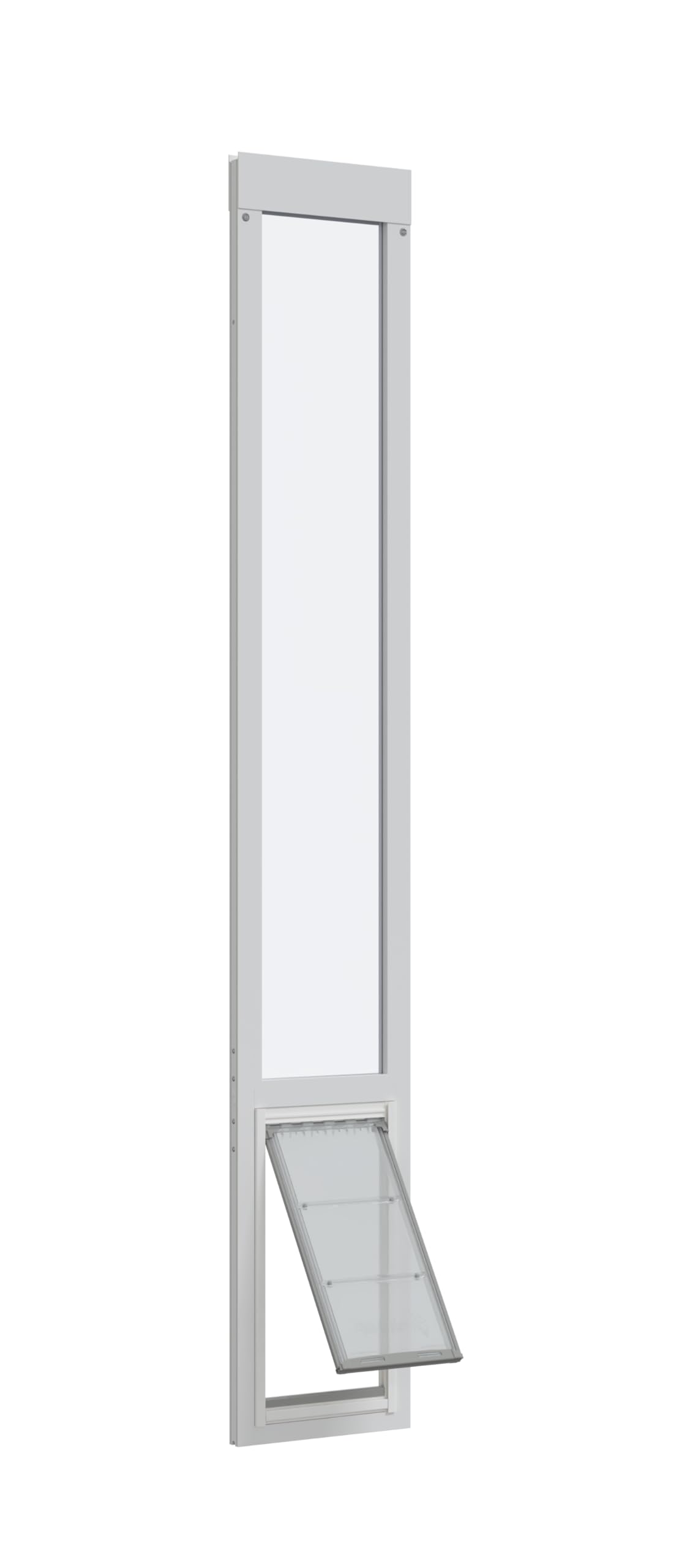 Endura Flap Pet Door For Vinyl Sliding Glass Doors | Weatherproof & Insulated Dog Door For Vinyl Sliders | Durable With Secure L