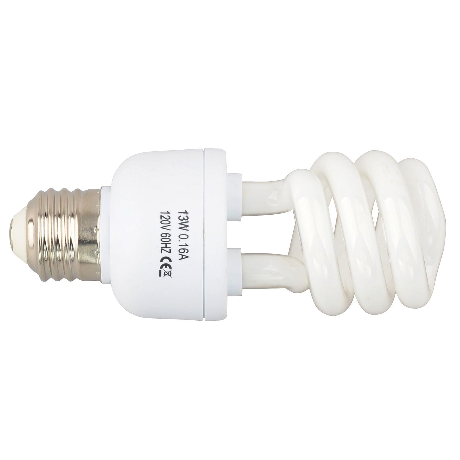 Lucky Herp 10.0 Uvb Reptile Uvb Bulb,Fluorescent Terrarium Lamp,Compact Bulb,E26,Screw Thread (13 Watt)