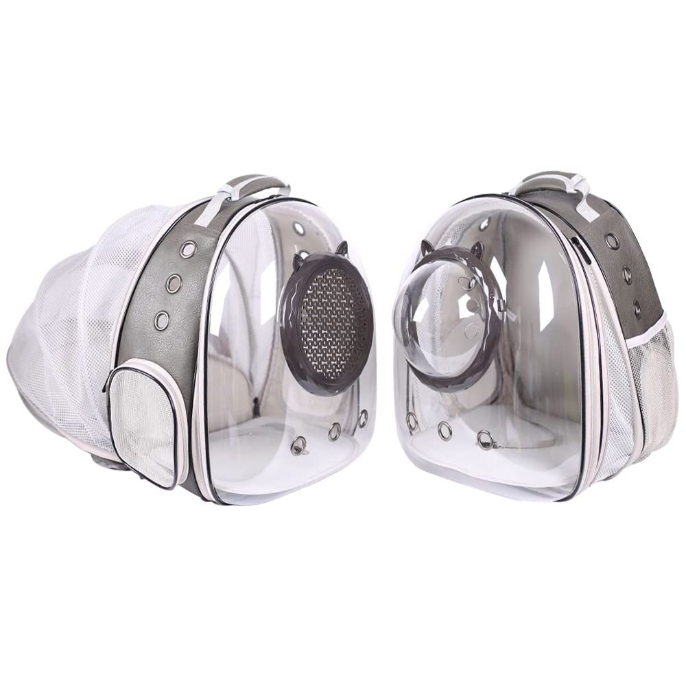 Expandable Cat Carrier Backpack, Backpack For Cats Kitten Small Puppy, Airline Approved Cat Bubble Backpack, Space Capsule Astro
