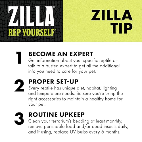 Zilla Pet Reptile Terrarium Substrate Bedding, Jungle Mix, For Frogs, Rainforest Geckos, Toads And Snakes, 8 Quart