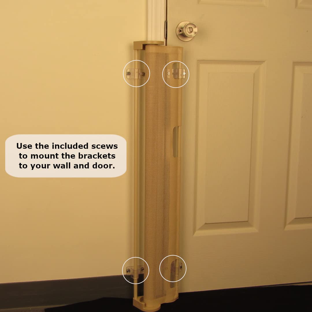 Bow Wow Barrier 28    Caf   By Smart Retract: Retractable Door Barrier For Pets