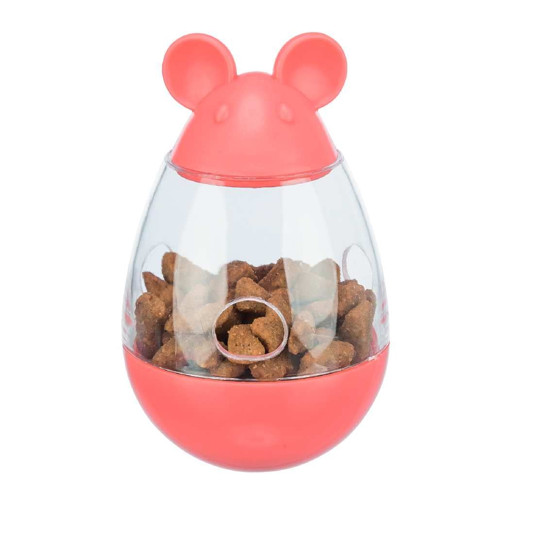 Trixie Mouse Shape Treats Dispenser For Dog And Cats, Pet Interactive And Training Toy, Plastic/Silicone Material, 9Cm, Get Any 