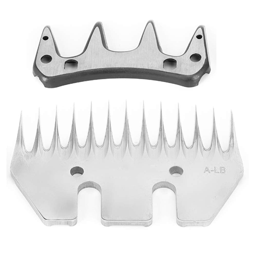 Sheep Shears Blades, Stainless Steel Sheep Clippers Blade Replacement Shearing Combs And Cutters For Goats Clipper(13 Tooth Stra