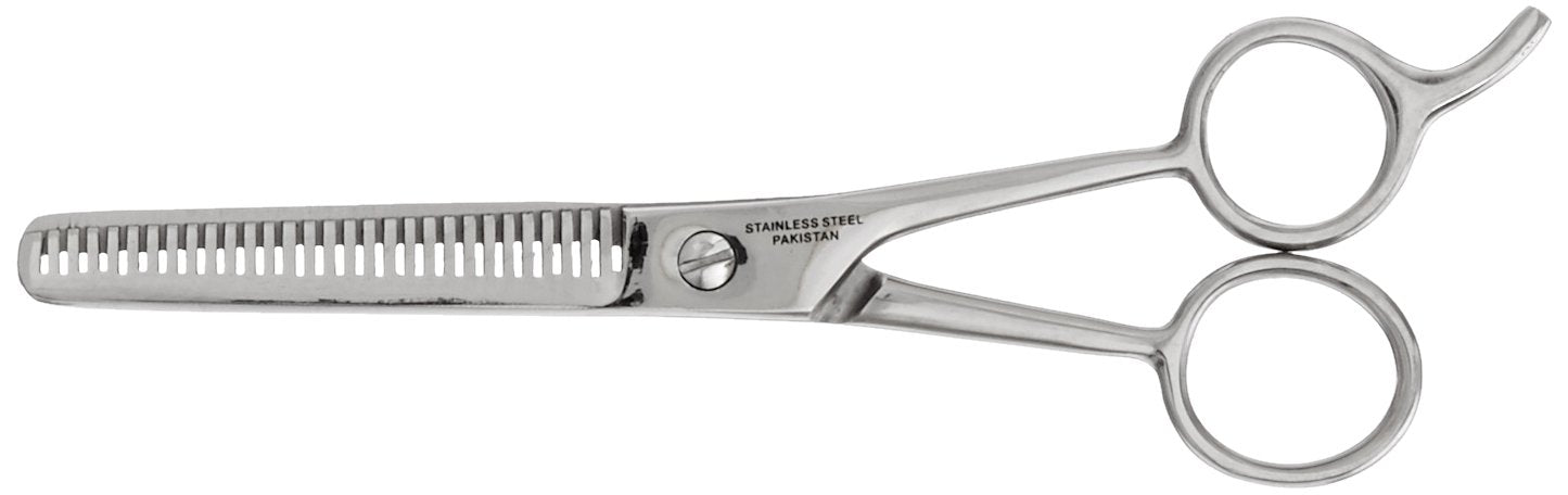 Tamsco Thinning Shear, Double Blades 6.5-Inch Ice Tempered Stainless Steel Double Blades 20 By 20 Teeth 6.5-Inch