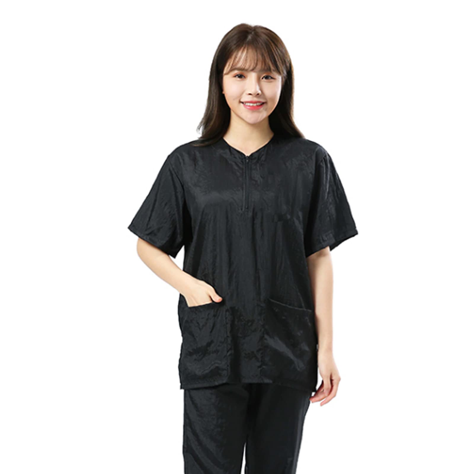 Gliitatu Dog Grooming Smock Barber Jackets For Women Men Professional Pet Groomer Smock Cosmetologist Barber Smock (Xl)