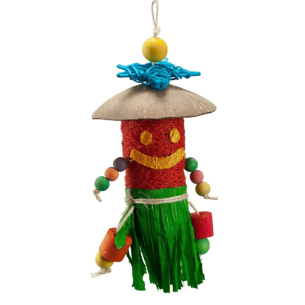 A&E Cage Company 52400587: Toy Nibble Tiki Man Chew