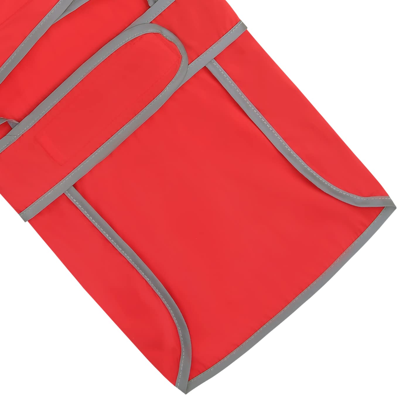 Hde Dog Raincoat With Clear Hood Rain Jacket Poncho For Small Medium Large Dogs Red - Xxl