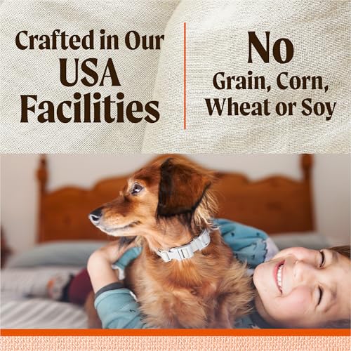 Merrick Lil Plates Premium Grain Free Dry Dog Food For Small Dogs, Real Texas Beef And Sweet Potato Kibble - 20.0 lb. Bag