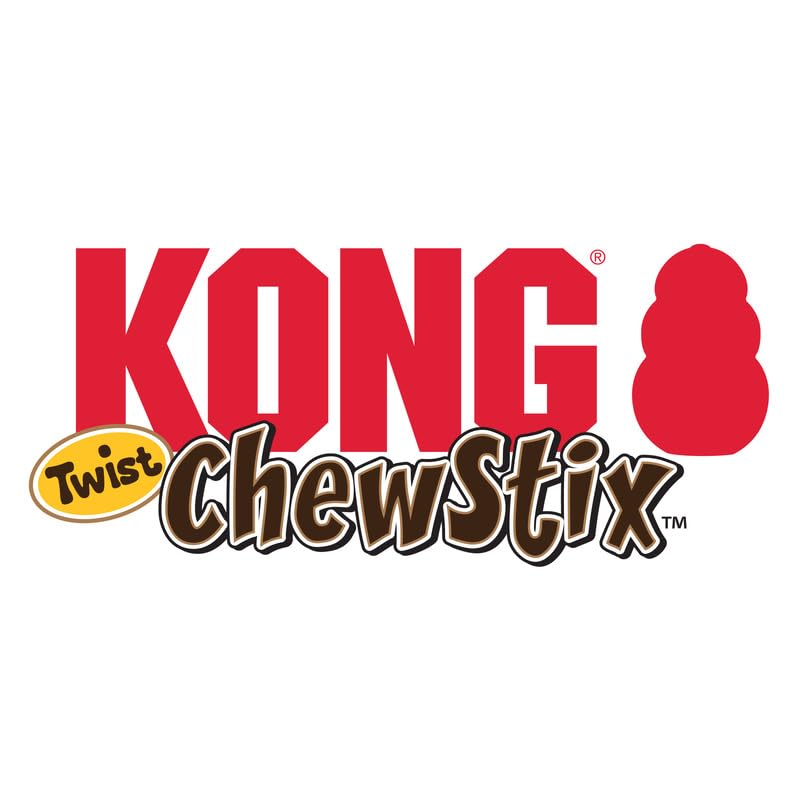 Kong Chewstix Twist Dog Chew Toy For Use Classic (Large)