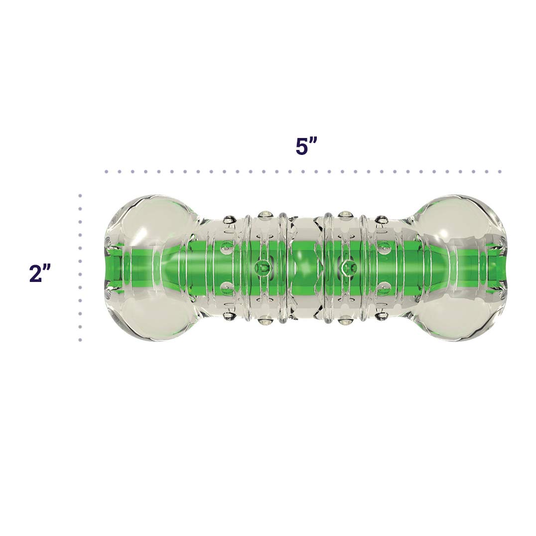 Petstages Crunchcore Bone Water Bottle Alternative Dog Chew Toy, Medium