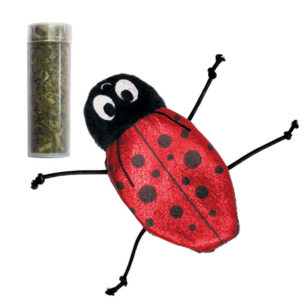 Kong Refillables Catnip Ladybug Toy