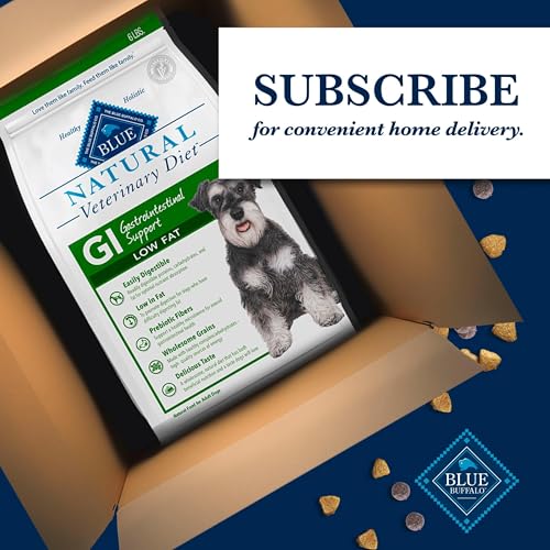Blue Buffalo GI Low Fat Dry Dog Food, Whitefish, 6-lb Bag, Veterinarian Prescription Required
