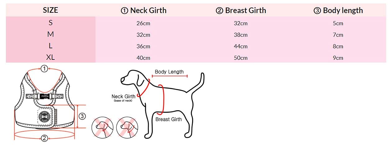 Puppia Terry Vest Dog Harness Step-In Winter Suede Warm No Choke No Pull Training Walking For Small And Medium Dog, Wine, Small