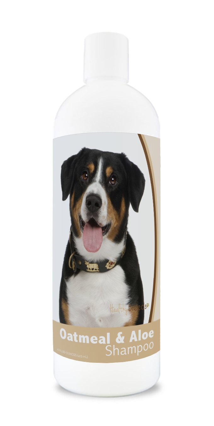 Healthy Breeds Entlebucher Mountain Dog Oatmeal Shampoo With Aloe 16 Oz