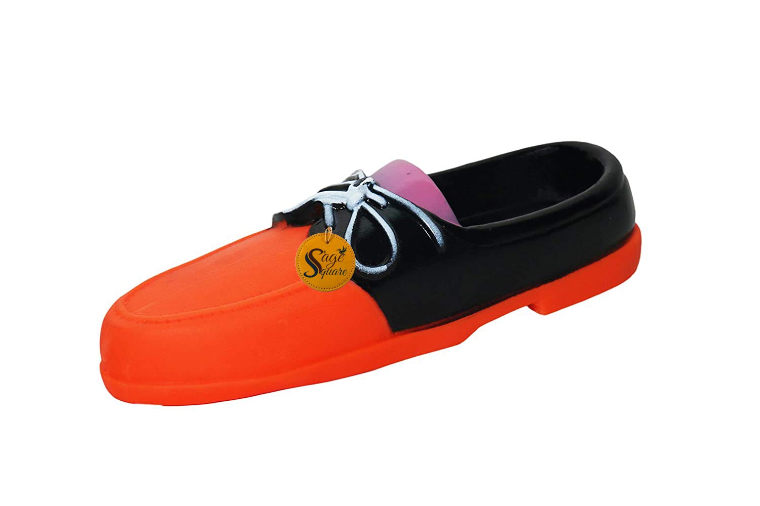 Sage Square Pets Squeak Shoe Toy for Small Dog (Colour May Vary)