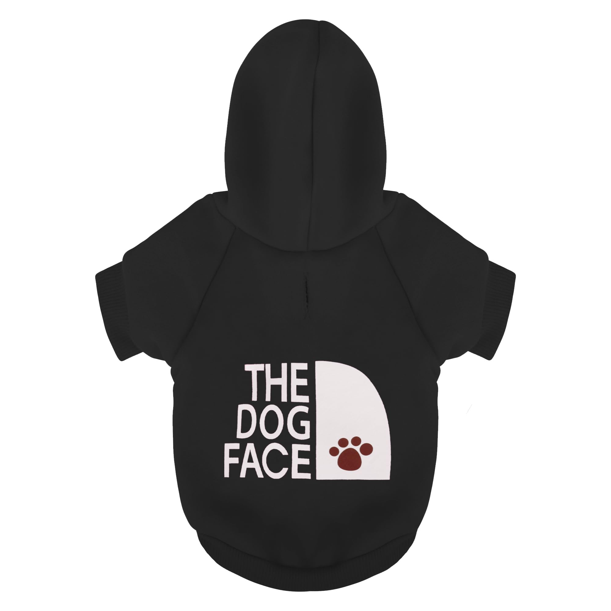 Paiaite Black Chihuahua Dog Hoodie: Keep Your Pup Warm, Stylish With A 'The Dog Face' Printed Sweatshirt Pet Clothes And Sweater