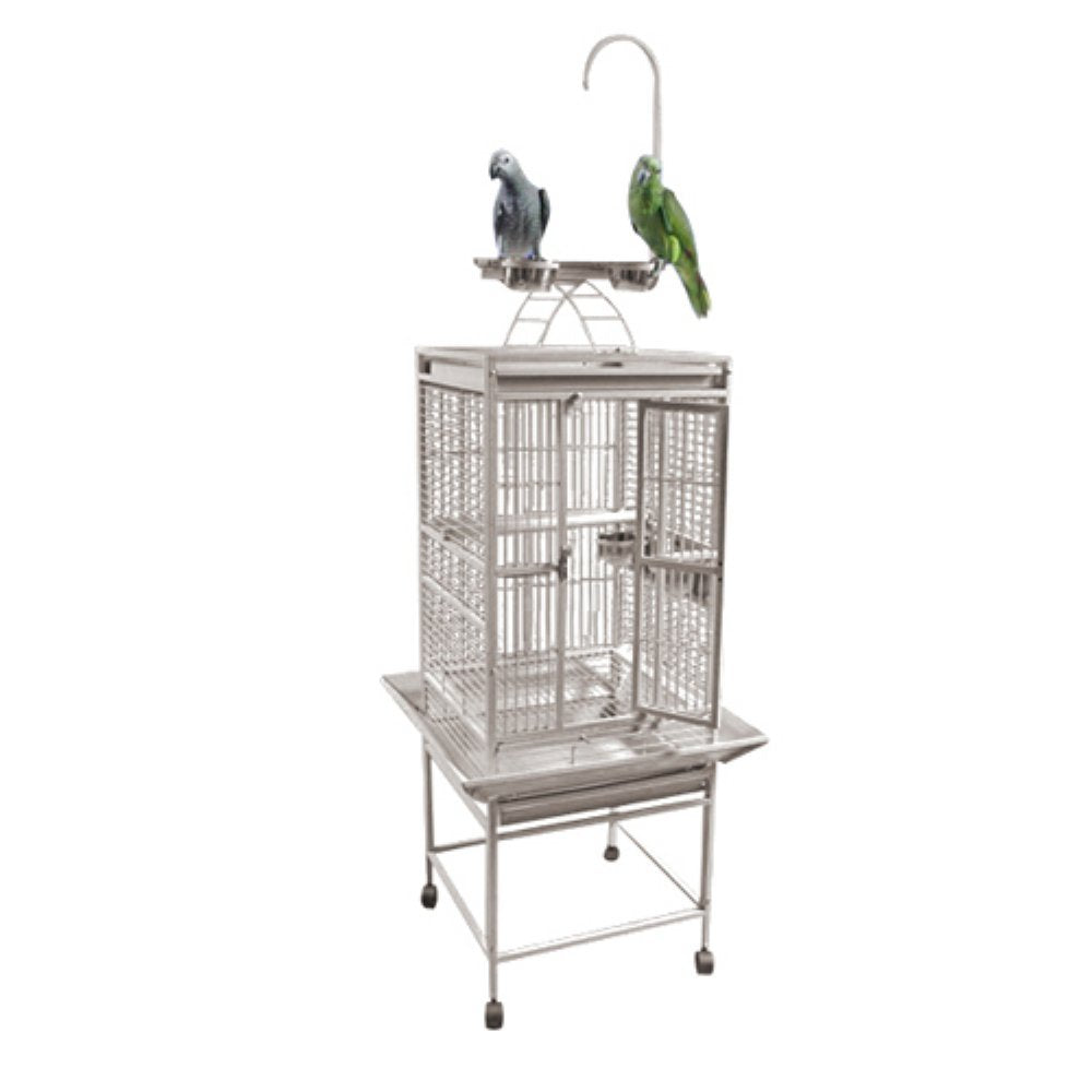 A&E Cage Company 18 X 18 Play Top Bird Cage in Sandstone