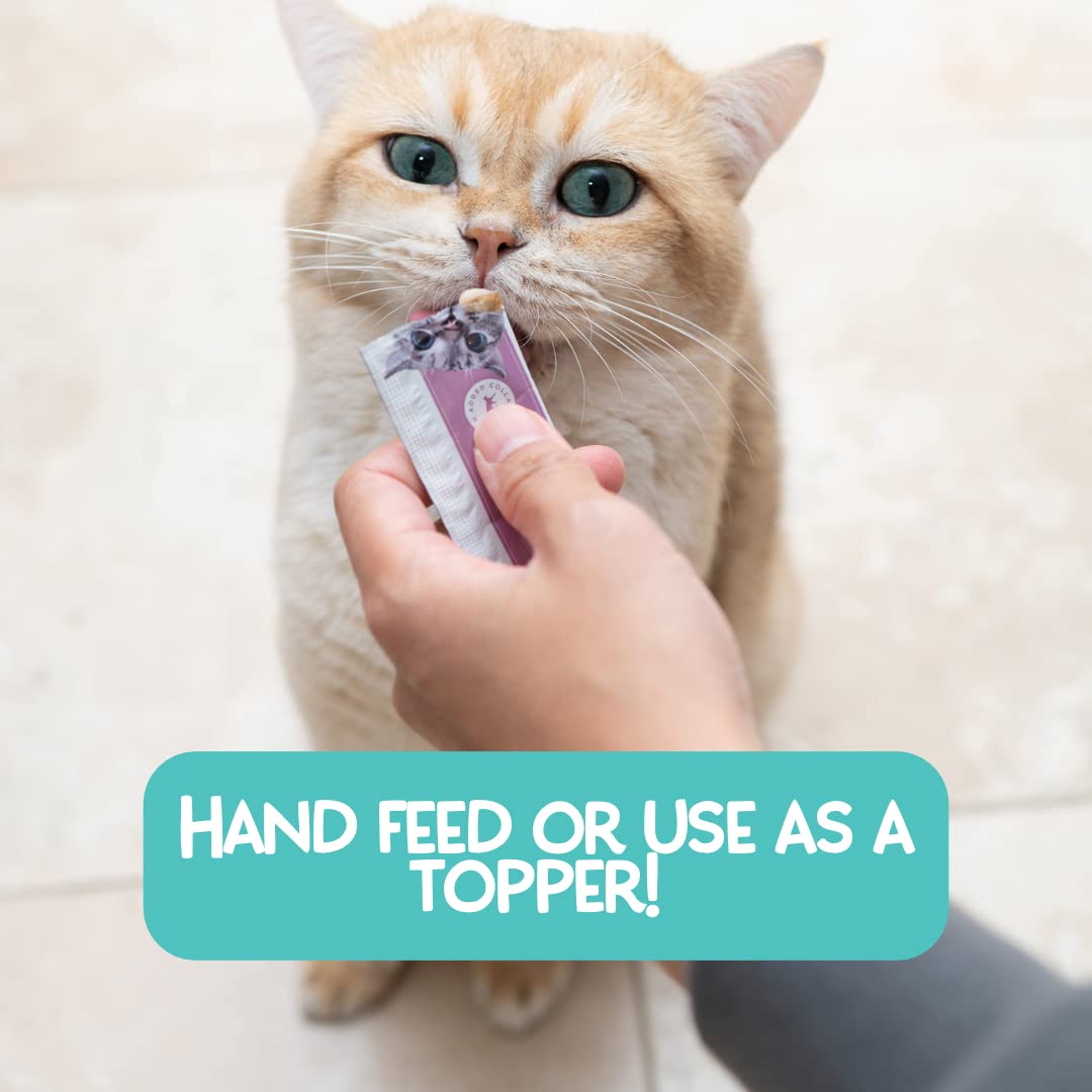 LOVE, NALA - Natural Lickable Cat Squeeze Up Treat,Topper - Variety Plus Pack Mousse - Wet Food Cat Puree - Grain Free, Non_GMO