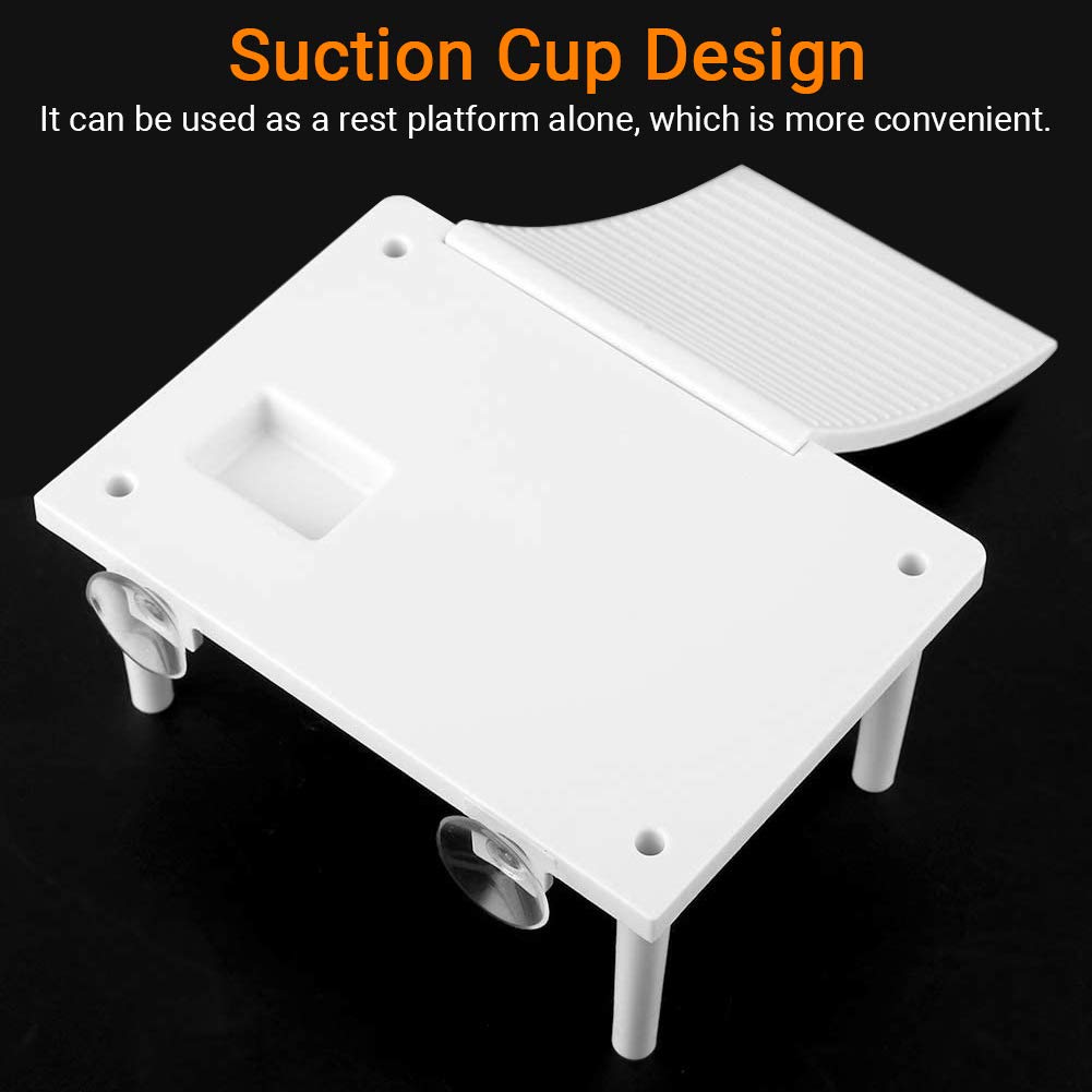 Turtle Basking, Youthink Reptiles Tortoise Climbing Ramp Reptiles Dock Resting Terrace St1 For Small Reptile Frog Terrapin Frogs Newts