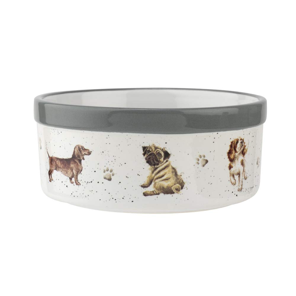 Portmeirion Home & Gifts WN4098-XL Dog Bowl, Ceramic