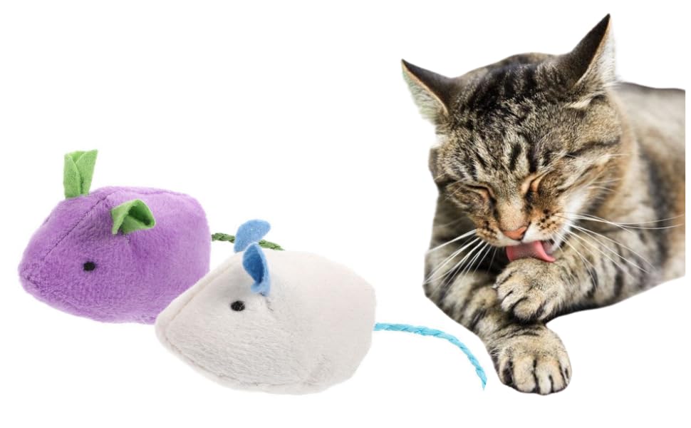 Psk Pet Mart Plush Mice Toys Interactive Indoor And Outdoor Cat Anxiety Removing Toys