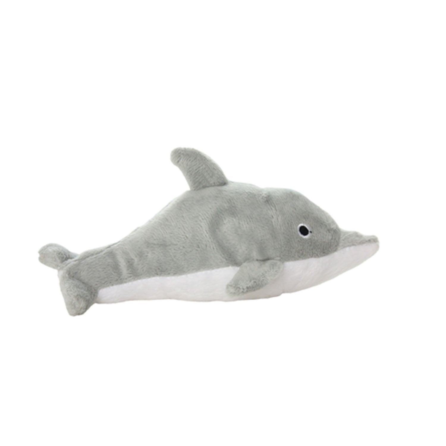 Mighty- Ocean Junior Dolphin - Squeaker-Multiple Layers. Made Durable, Strong & Tough. Interactive Play Dog Toy (Tug, Toss & Fet