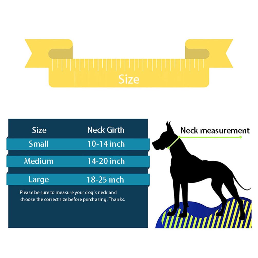 Choker Collar For Dogs, No Pull Martingale Dog Collar Escape Proof Cinch Dog Training Collars Adjustable For Small Medium Large