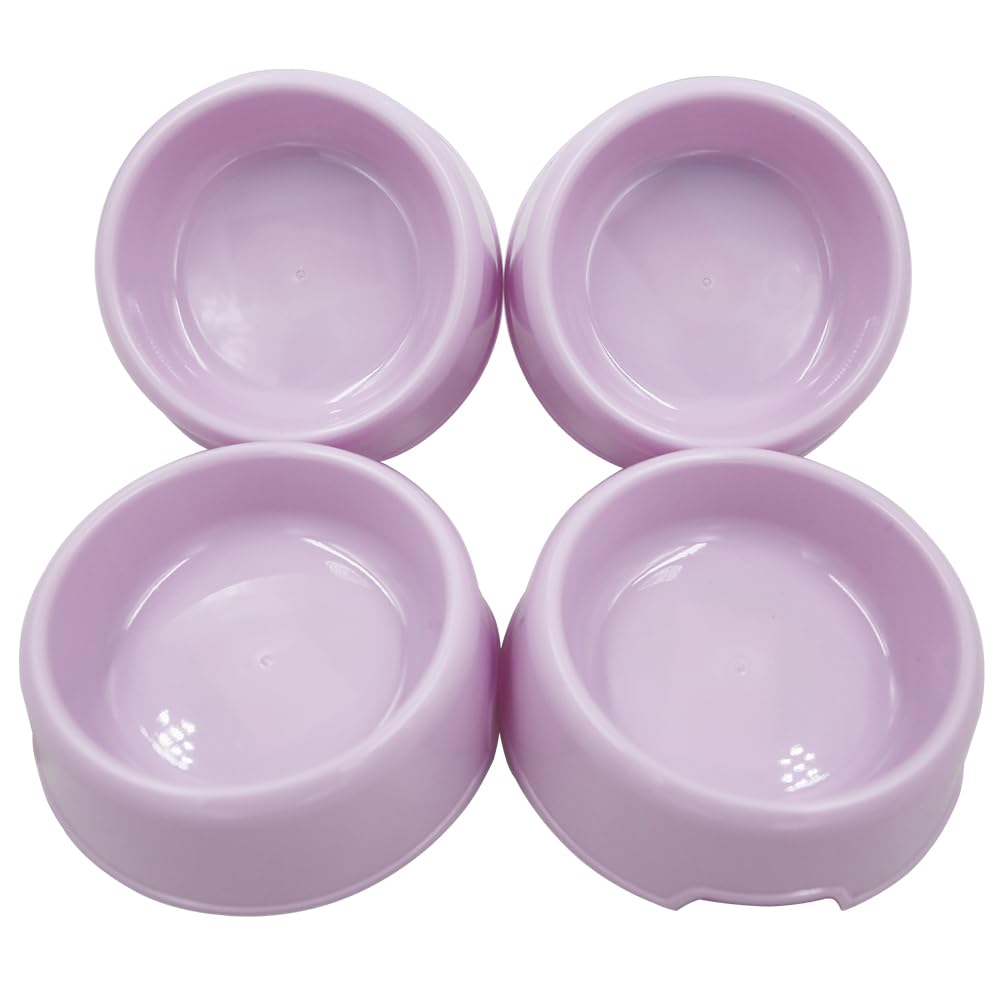 Dog Bowls Cat Bowls (Purple, Small)