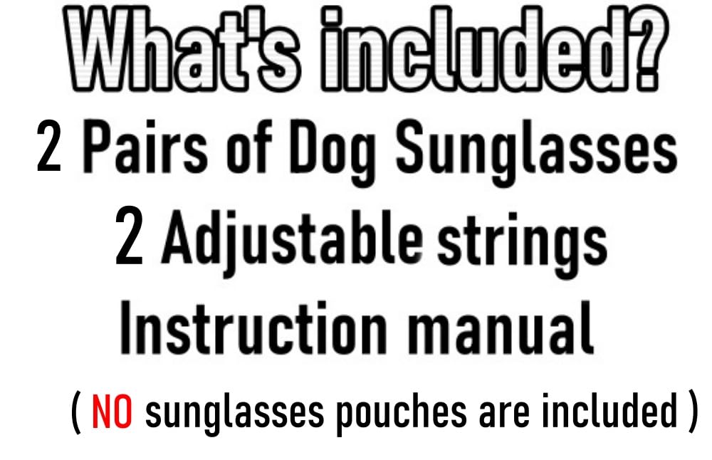 G010 Dog Pet Costume Prop Aviator Sunglasses Medium Breeds 20-40 Lbs (2-Pack Black+Pink-Rose Gold Mr)