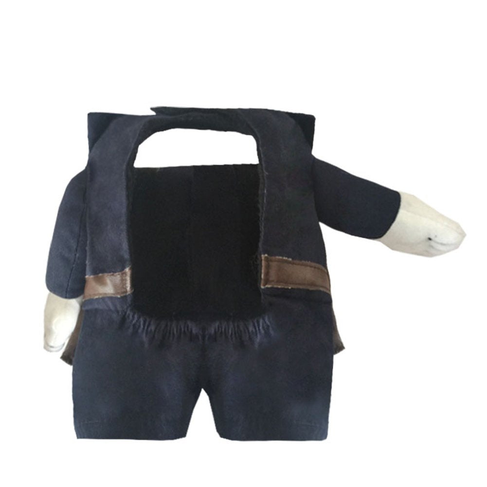 Nacoco Pet Policeman Costumes Dog And Cat Halloween Suits (X-Large)