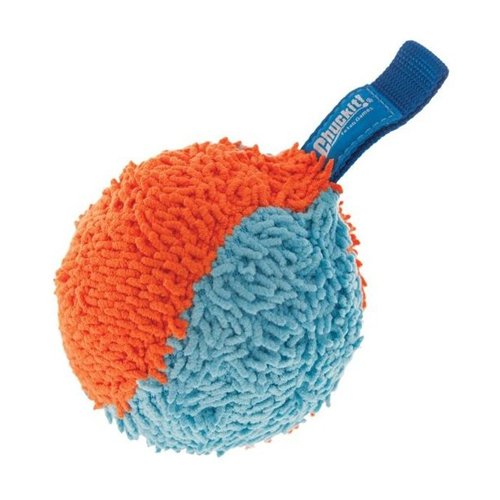Chuckit! Indoor Fetch Shaker Dog Toy (7.5 Inch), Orange And Blue