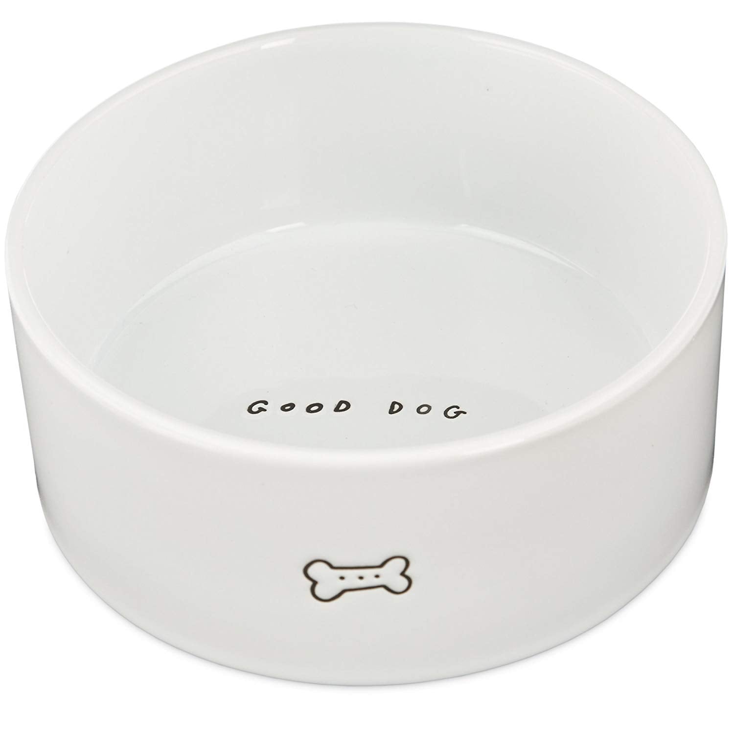 Harmony Good Dog Ceramic Dog Bowl, 3 Cups