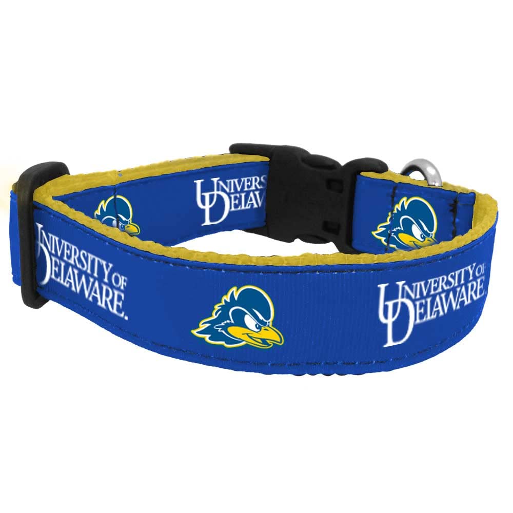 College Dog Collar (Medium, Delaware)