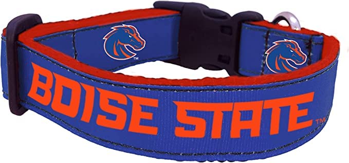 College Dog Collar (X-Small, Boise State)