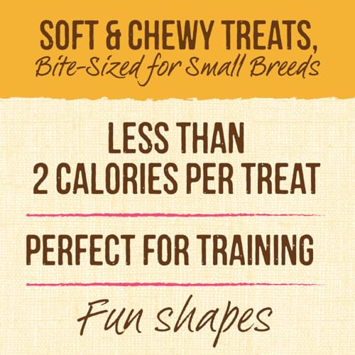 Merrick Lil Plates Grain Free Small Dog Treats, Natural Training Treats For Small Dogs, Lil Chunky Chicken - 5 oz. Pouch