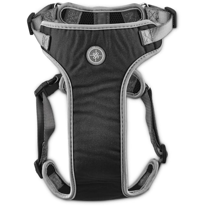 Youly The Classic Black Harness For Large Dog, Xx-Large/3X-Large