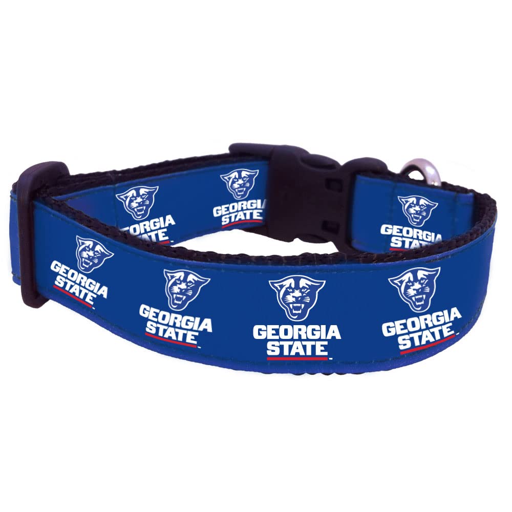 College Dog Collar (Large, Georgia State)